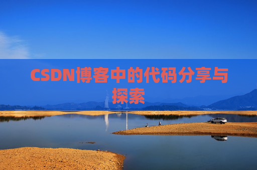 CSDN博客中的代码分享与探索